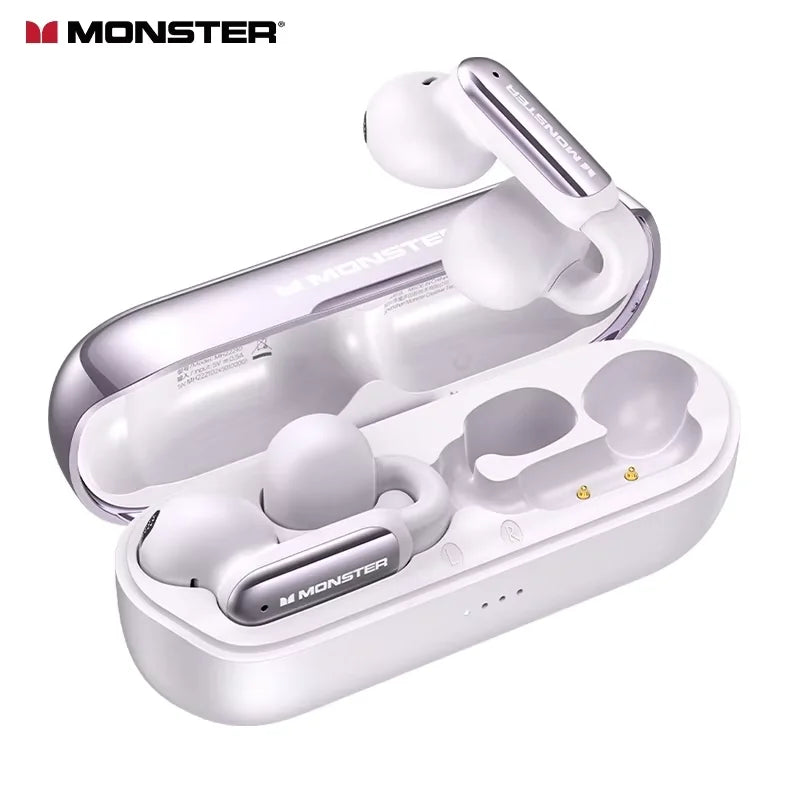 Experience Blissful Freedom with AC601 OWS Wireless Bluetooth Earphones - ENC Call Noise Cancelling Earclip Headphones for Active Lifestyles