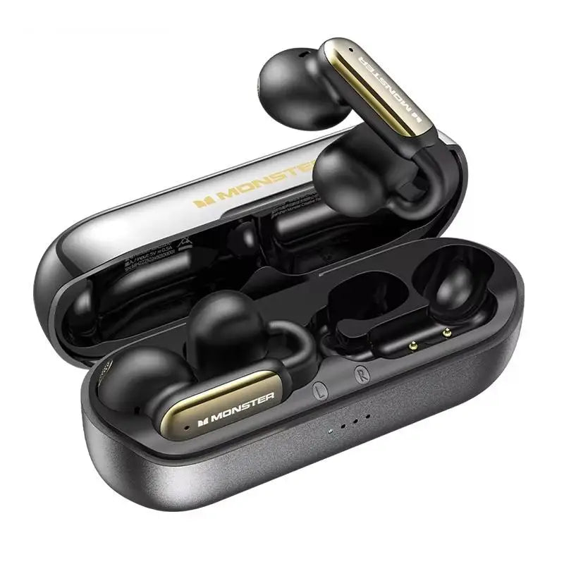 Experience Blissful Freedom with AC601 OWS Wireless Bluetooth Earphones - ENC Call Noise Cancelling Earclip Headphones for Active Lifestyles
