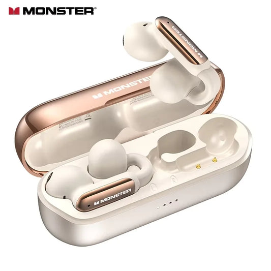 Experience Blissful Freedom with AC601 OWS Wireless Bluetooth Earphones - ENC Call Noise Cancelling Earclip Headphones for Active Lifestyles